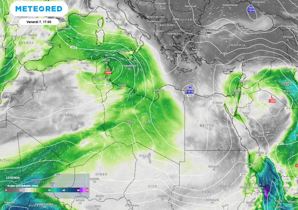 Acqua precipitabile.