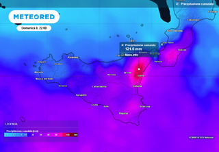 Domani forte maltempo fra Sardegna e Sicilia, attesi fino a 100 mm in 2 aree: informa il meteorologo Daniele Ingemi