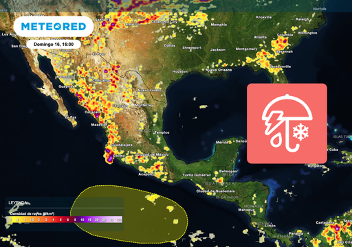 Domingo de fuertes tormentas y posible ca&iacute;da de granizo en M&eacute;xico: estos ser&aacute;n los estados afectados