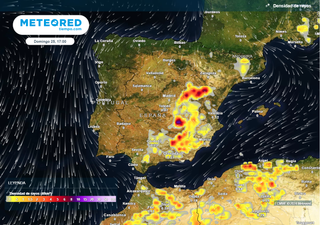 Este domingo las tormentas dejarán lluvias fuertes, pedrisco, muchos rayos y vendavales en estas 6 comunidades