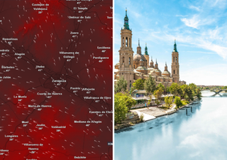 Domo de calor: la ciudad de Zaragoza puede encadenar cuatro mediod&iacute;as con m&aacute;s de 40 &ordm;C