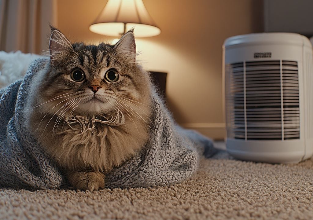 gato3 Los especialistas sugieren evitar cambios bruscos de temperatura dentro de la casa para proteger a las mascotas en invierno.