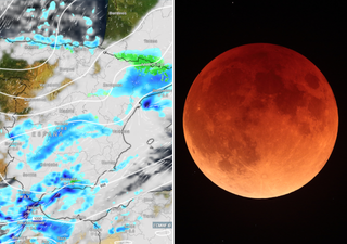 ¿Dónde se verá el eclipse lunar total? Las comunidades con mejor visibilidad pese a la llegada de la nueva borrasca