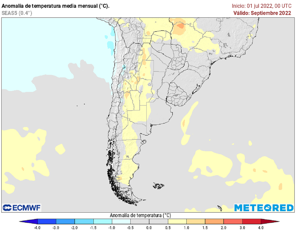 mapa de anomalía de temperatura mapa de anomalía de temperatura