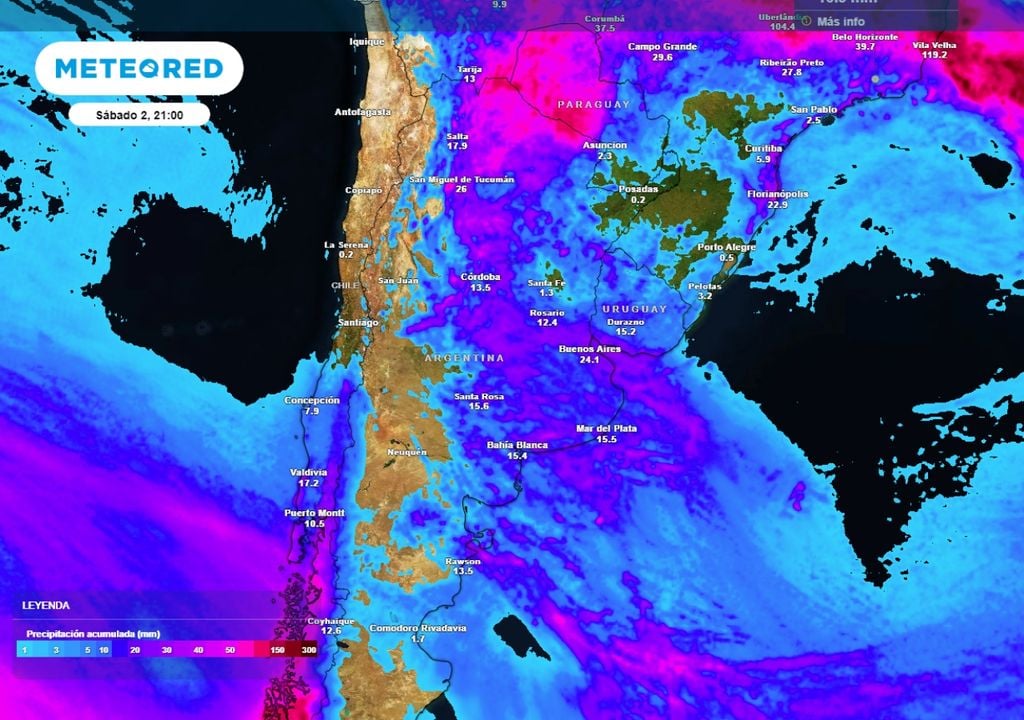 tiempo clima pronóstico Argentina calor octubre noviembre alerta tormentas lluvias