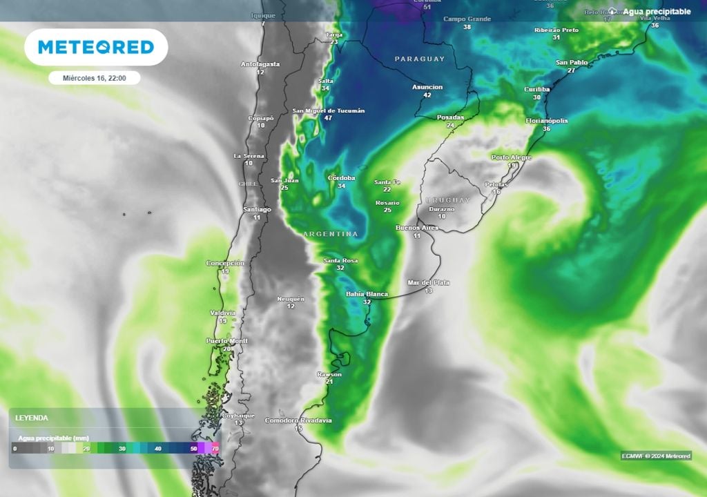 Tiempo Argentina clima pronóstico lluvias alertas tormentas fuertes SMN