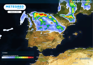 ¿Dónde va a llover en España esta semana? Pronóstico de precipitaciones de Meteored