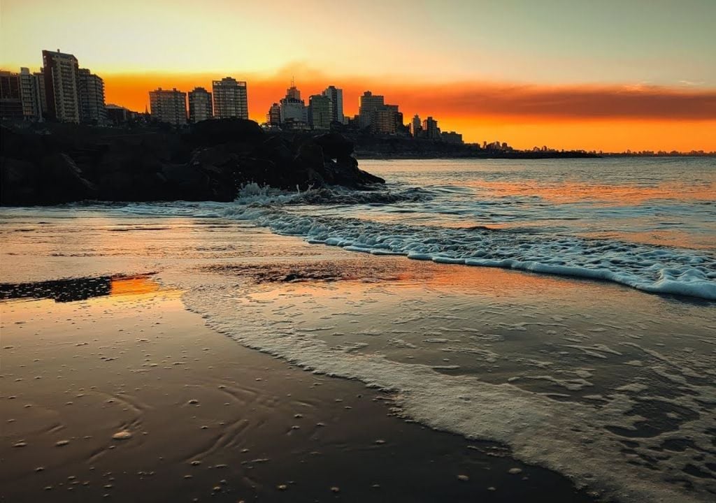 Atardecer en Mar del Plata Atardecer en Mar del Plata