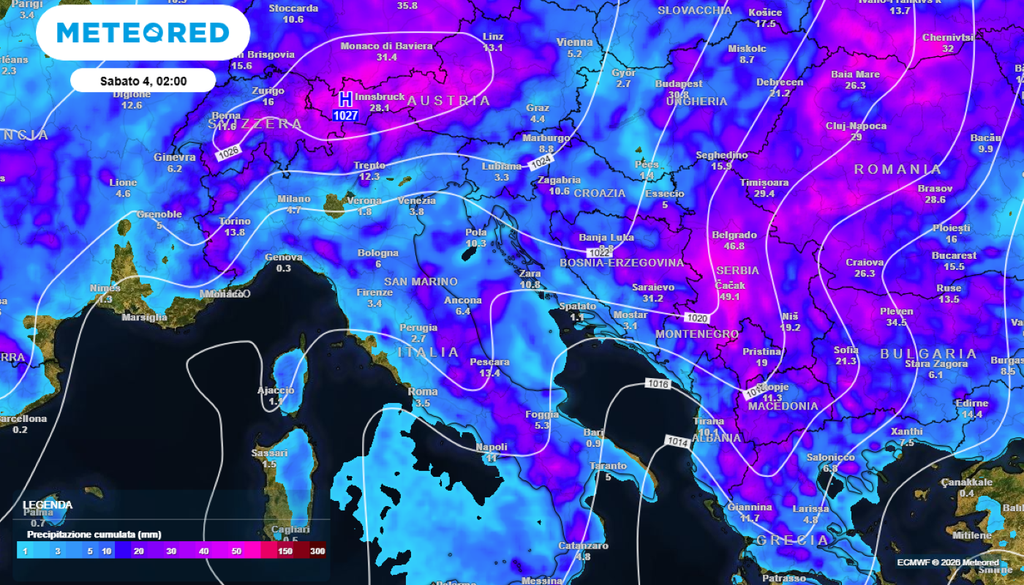 La vera svolta è prevista con l’inizio di luglio, con un riassetto della circolazione barica in Europa che causerà l’ingresso di una serie di onde lunghe dall’Atlantico, pronte a produrre forte instabilità un po’ su tutto il Paese, da Nord a Sud.