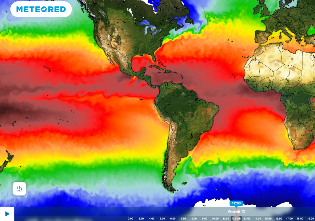 Temperature delle acque del Pacifico tropicale Temperature delle acque del Pacifico tropicale