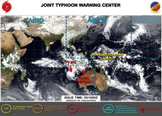Dos ciclones tropicales activos en el mundo