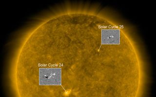 Dos ciclos solares están activos al mismo tiempo