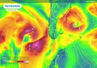 Dos extraordinarios ciclones extratropicales cercarán América del Sur: ¿cuáles serán los efectos sobre Chile?