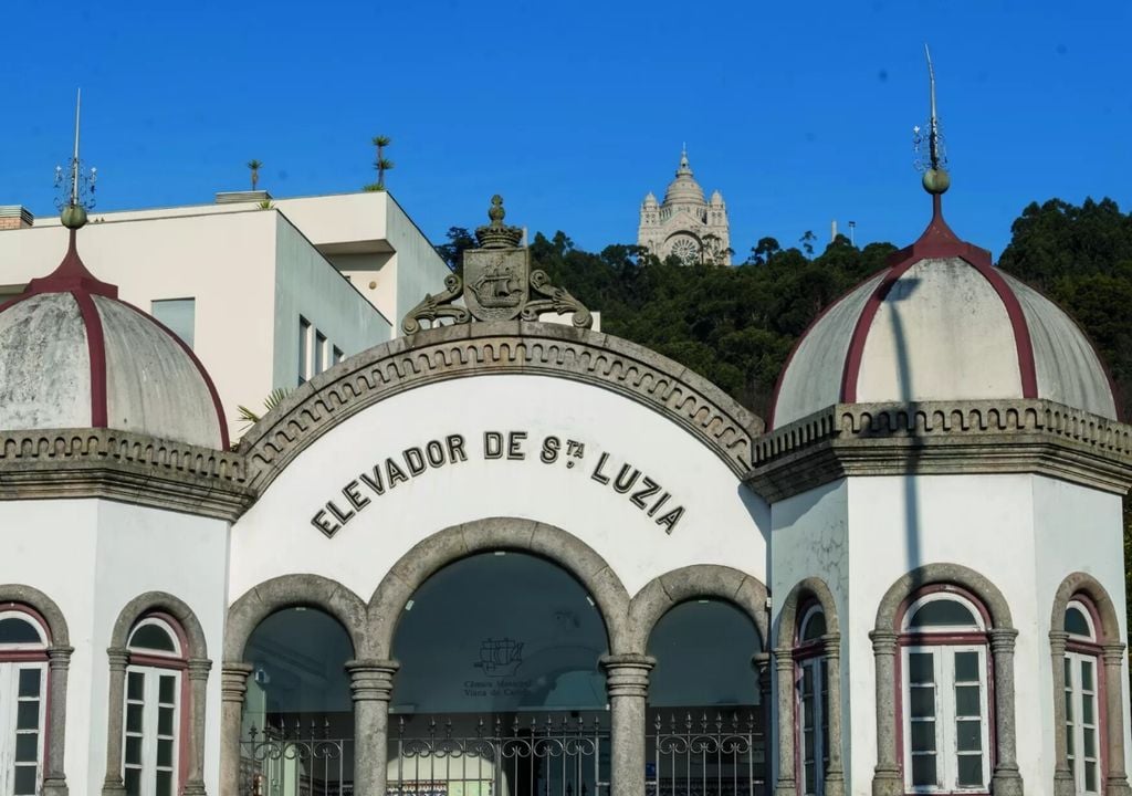Funicular de Santa Luzia, em Viana do Castelo
