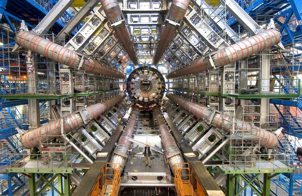 atlas ATLAS, uno de los de los detectores de partículas del Gran Colisionador de Hadrones (LHC) donde se desarrolló el experimento. Imagen: Maximilien Brice/CERN