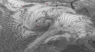 Dos poderosas y mortíferas borrascas Dudley y Eunice golpean a Europa
