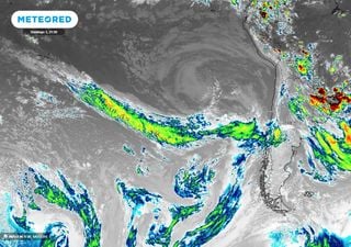 Dos ríos atmosféricos llegarán esta semana a Chile con lluvias, incluida zona central