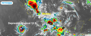 Dos sistemas tropicales a cada lado de las aguas de México