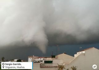 Dos tornados sacuden Huelva y Cádiz