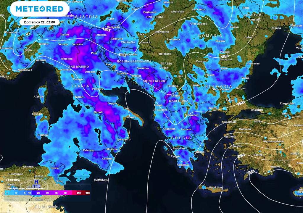 Temporali intensi. Temporali intensi.