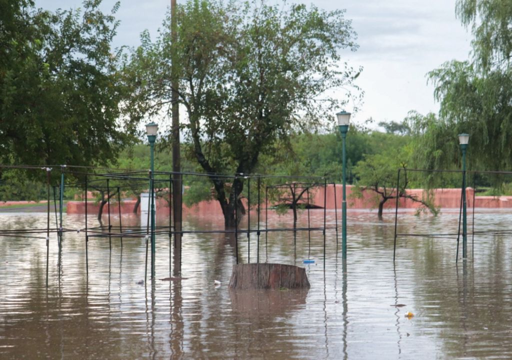 Temporal inundaciones lluvias Argentina El Niño Buenos Aires Santa Fe Entre Ríos Gualeguay San Nicolás Areco