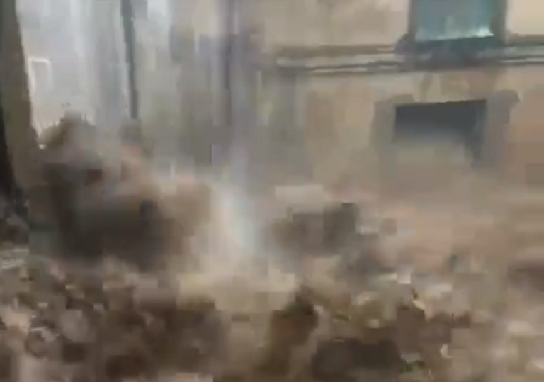 Drammatica alluvione lampo nel nuorese: video Drammatica alluvione lampo nel nuorese: video