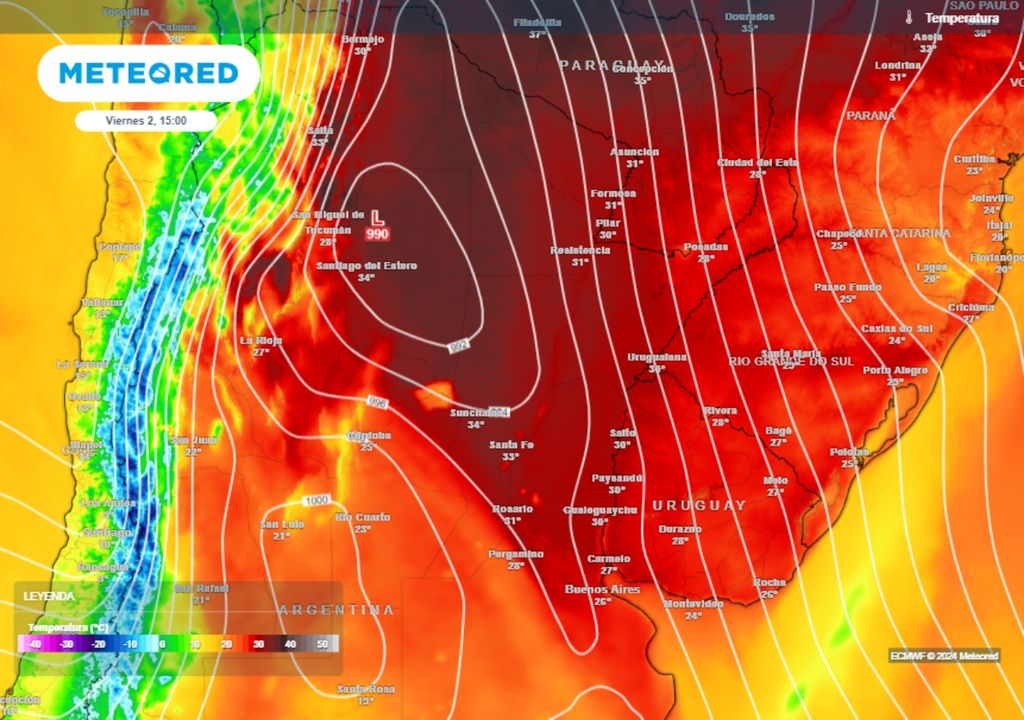 frío polar calor Argentina clima tiempo pronóstico alerta agosto tormentas