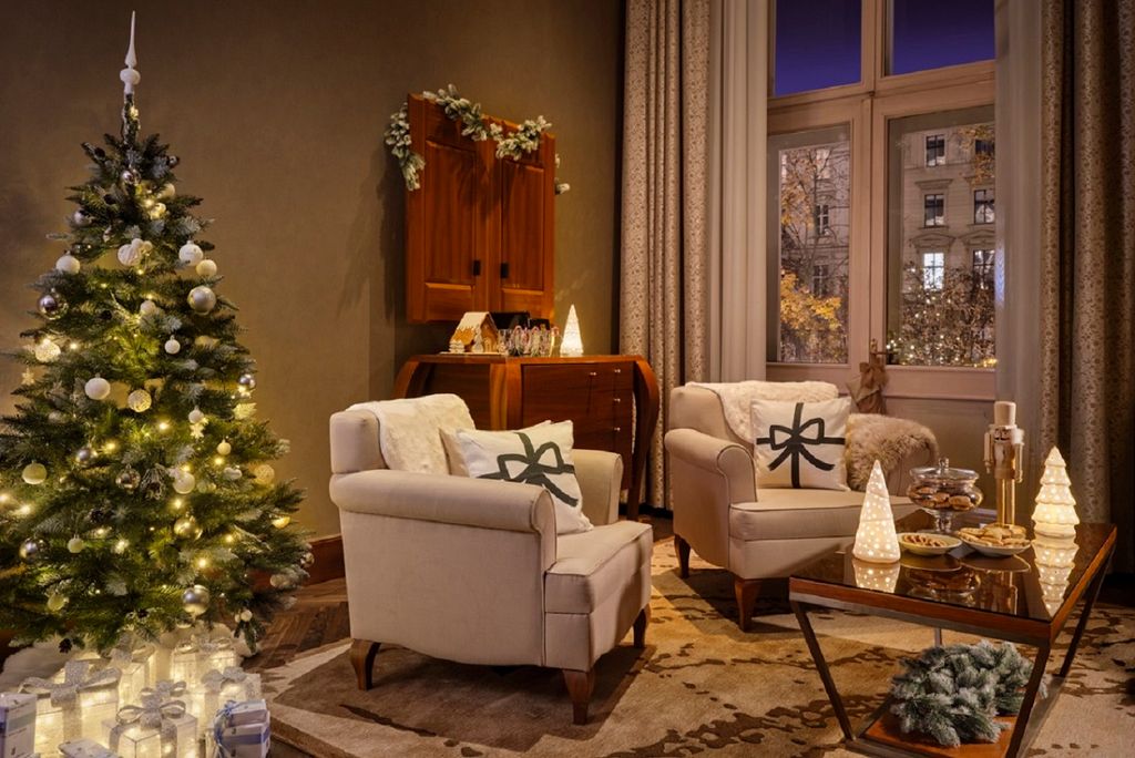 Die Christmas Suite im The Ritz-Carlton, Vienna ist ein Traum für Weihnachtsfans (Foto: The Ritz-Carlton, Vienna/Matthew Shaw) Die Christmas Suite im The Ritz-Carlton, Vienna ist ein Traum für Weihnachtsfans (Foto: The Ritz-Carlton, Vienna/Matthew Shaw)