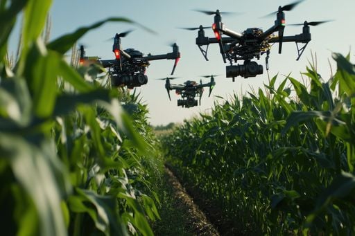 Los drones revelan el futuro del maíz en tiempos de sequía: ¿qué significa esto para la agricultura?