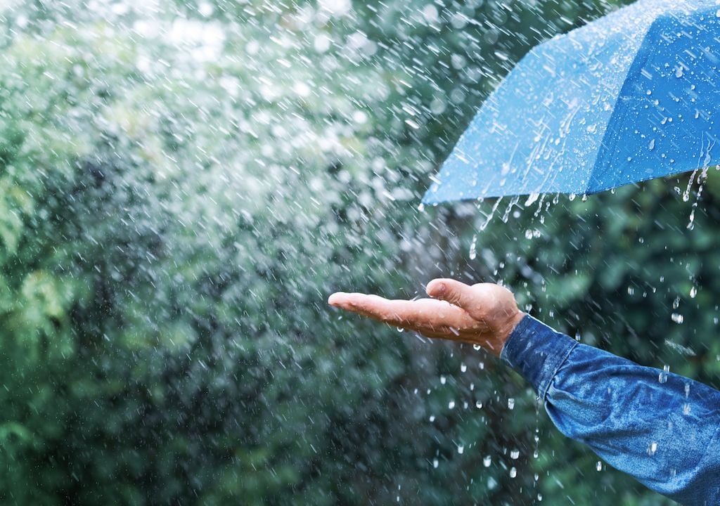 Generally dry this week with a few showers which will become more frequent as the week progresses. Unsettled on Thursday and over the weekend with heavy rain and thunderstorms.