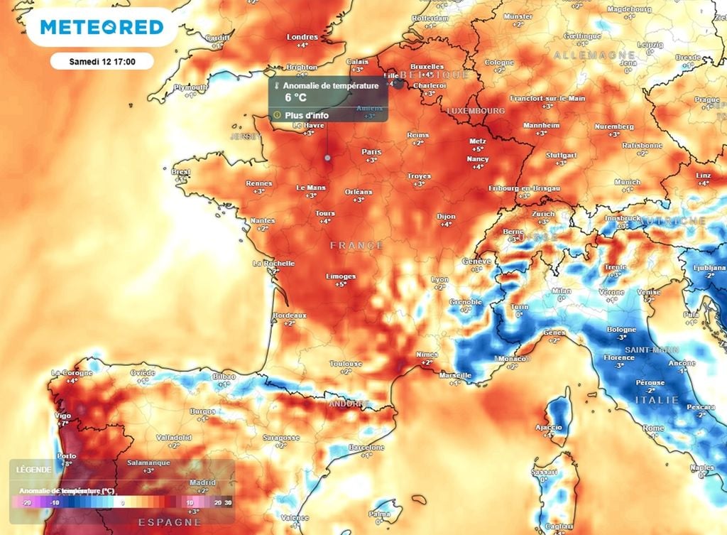 Ce week-end, les températures repasseront partout au-dessus des normales de saison. Ce week-end, les températures repasseront partout au-dessus des normales de saison.