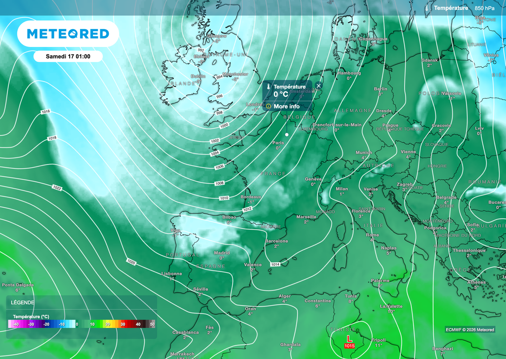 En altitude aussi les températures sont en hausse.