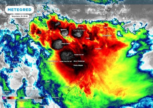 Duas frente frias em apenas 5 dias mant&eacute;m o risco de ondas de tempestades severas
