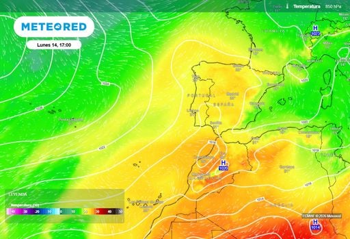 Duncan Wingen se&ntilde;ala el pr&oacute;ximo pico de calor: "se rozar&aacute;n los 39 &ordm;C entre el lunes y el martes"