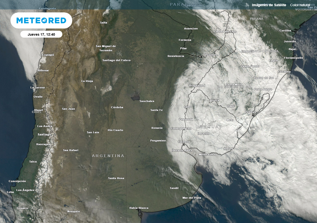 Tiempo Pronóstico clima Argentina frío lluvias ciclogénesis Tiempo Pronóstico clima Argentina frío lluvias ciclogénesis