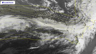Duro temporal atlántico y ríos atmosféricos