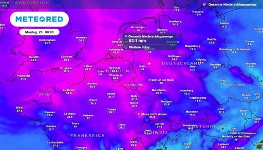 DWD gibt scharfe Orkanwarnung aus: Bis 150 km/h! Sturm und Unwetter-Regen fegen &uuml;bers Wochenende