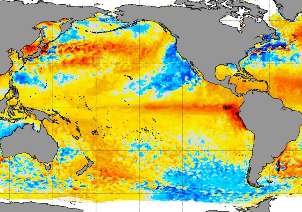 É oficial! NOAA anuncia o regresso do El Niño depois de vários anos!