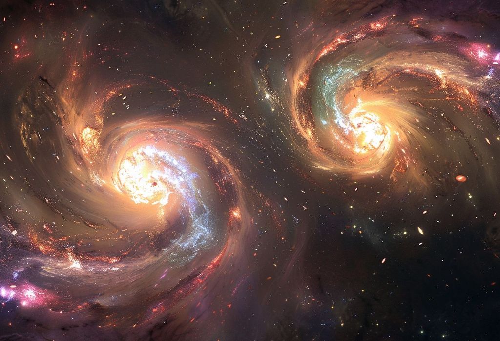 Scontro tra galassie