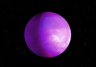  What if life was purple? A new study suggests that life on another planet could be purple