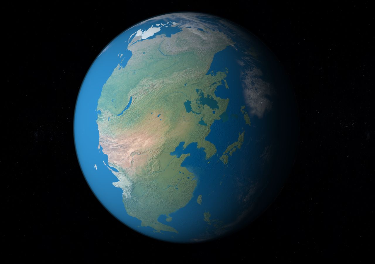 What if the supercontinent Pangea had never broken up? What