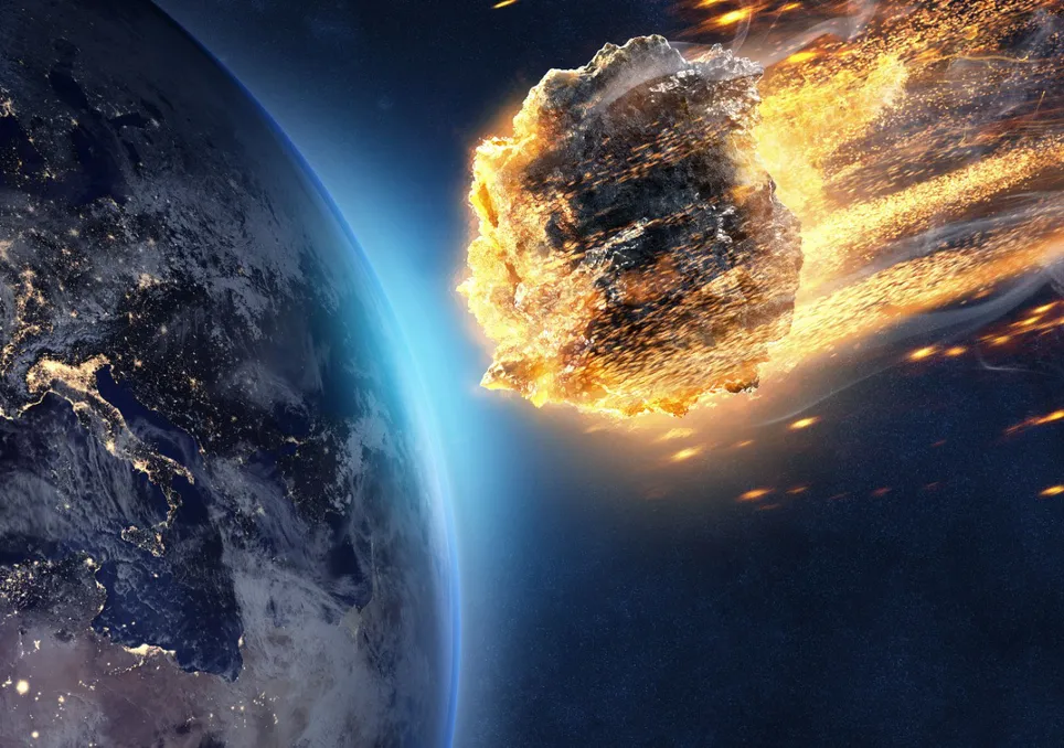 asteroide, Terra, extinção