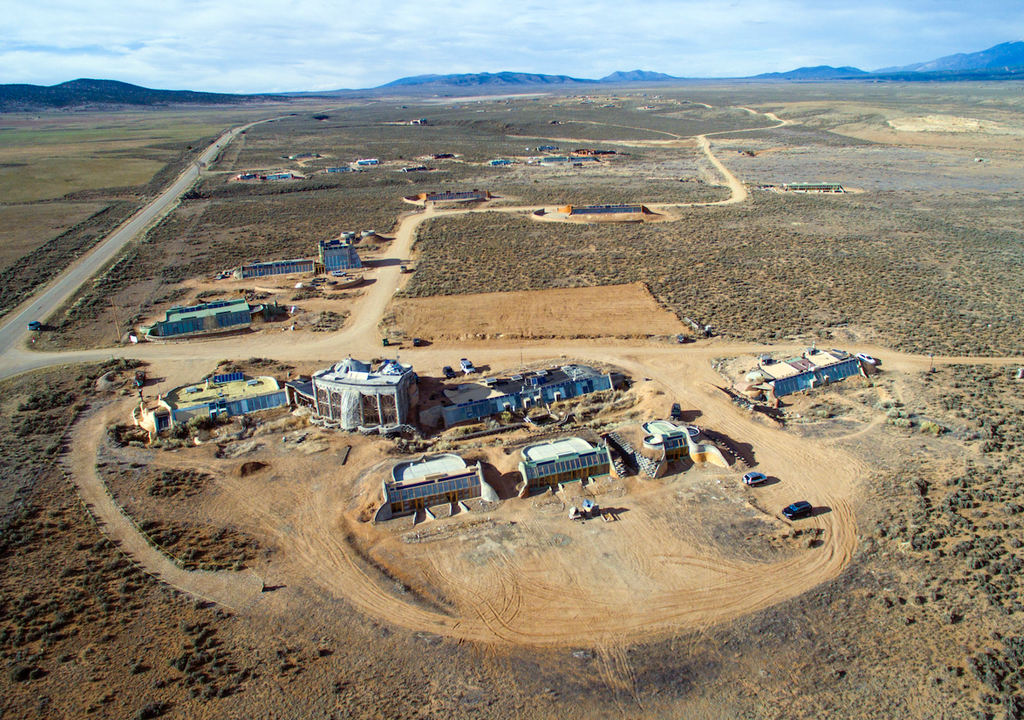 Earthship en Nuevo México