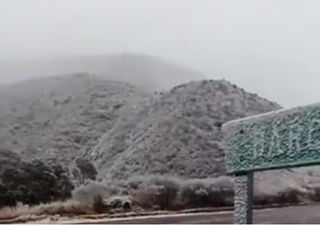 Eccezionale ondata di freddo in Sud America, neve e gelo: video