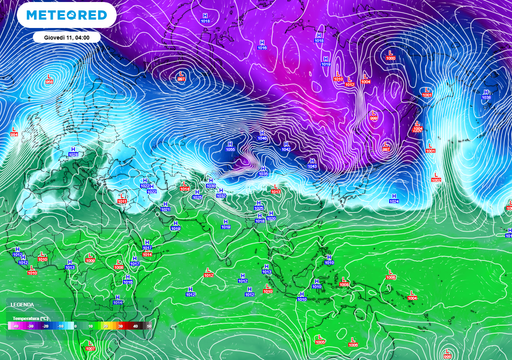 Ecco perché l'aria molto fredda dall'Artico farà sempre più fatica a raggiungere l'Europa e l'Italia