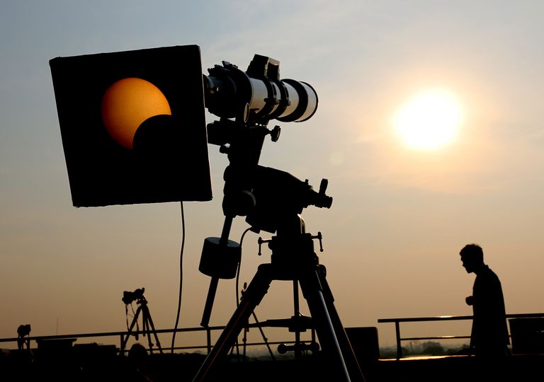eclipse telescopio solar