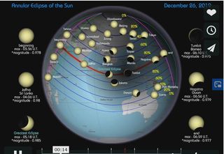 Eclipse solar 'Anillo de fuego'