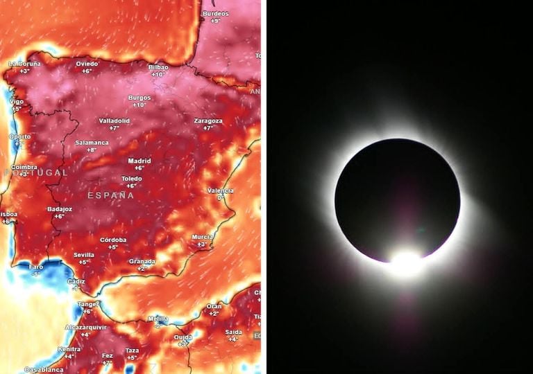 Eclipse solar con 35 &ordm;C y riesgo extremo de incendios: "no solo hay que ser responsables con las gafas"