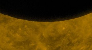 Un eclipse solar realmente raro