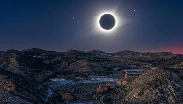 Eclipse solar total 2026: d&oacute;nde verlo y c&oacute;mo vivir la experiencia desde Espa&ntilde;a